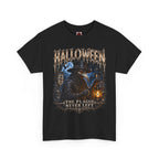Plague Watch Plague Doctor T-Shirt in Black — front view