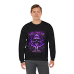 Deepest Fear Skull Sweatshirt in Black — model view