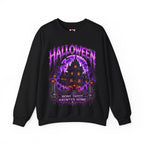 Haunted Home Sweatshirt in Black — front view