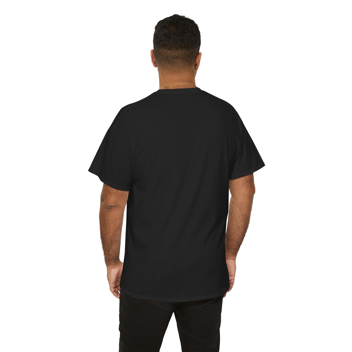 Ride with Death Grim Reaper T-Shirt in Black — model view