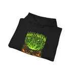Magic Has a Price Cauldron Hoodie in Black — folded view