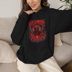 The Ritual Occult Hoodie in Black — model view