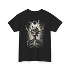 Eclipse Skeleton T-Shirt in Black — back view