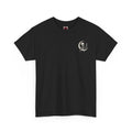 Crescent Skeleton T-Shirt in Black — front view