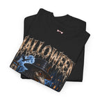 Plague Watch Plague Doctor T-Shirt in Black — folded view