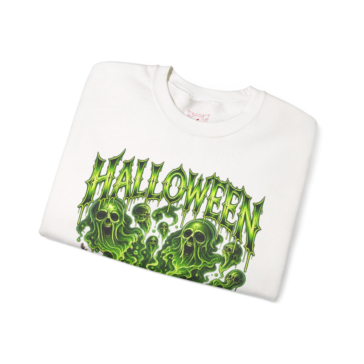 Magic Has a Price Cauldron Sweatshirt in White — folded view