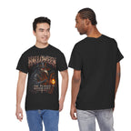 Last Lantern Plague Doctor T-Shirt in Black — model view