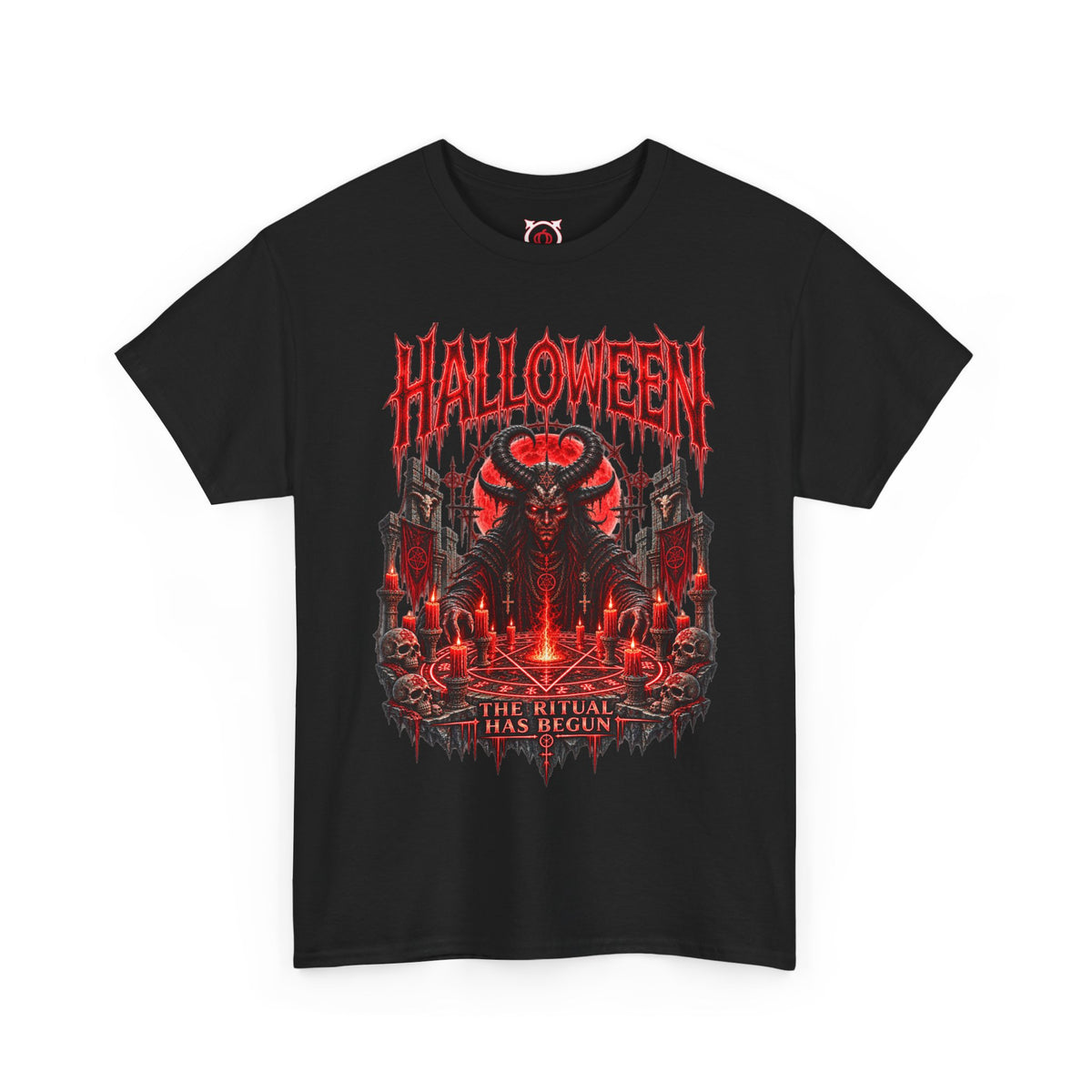 The Ritual Occult T-Shirt in Black — front view