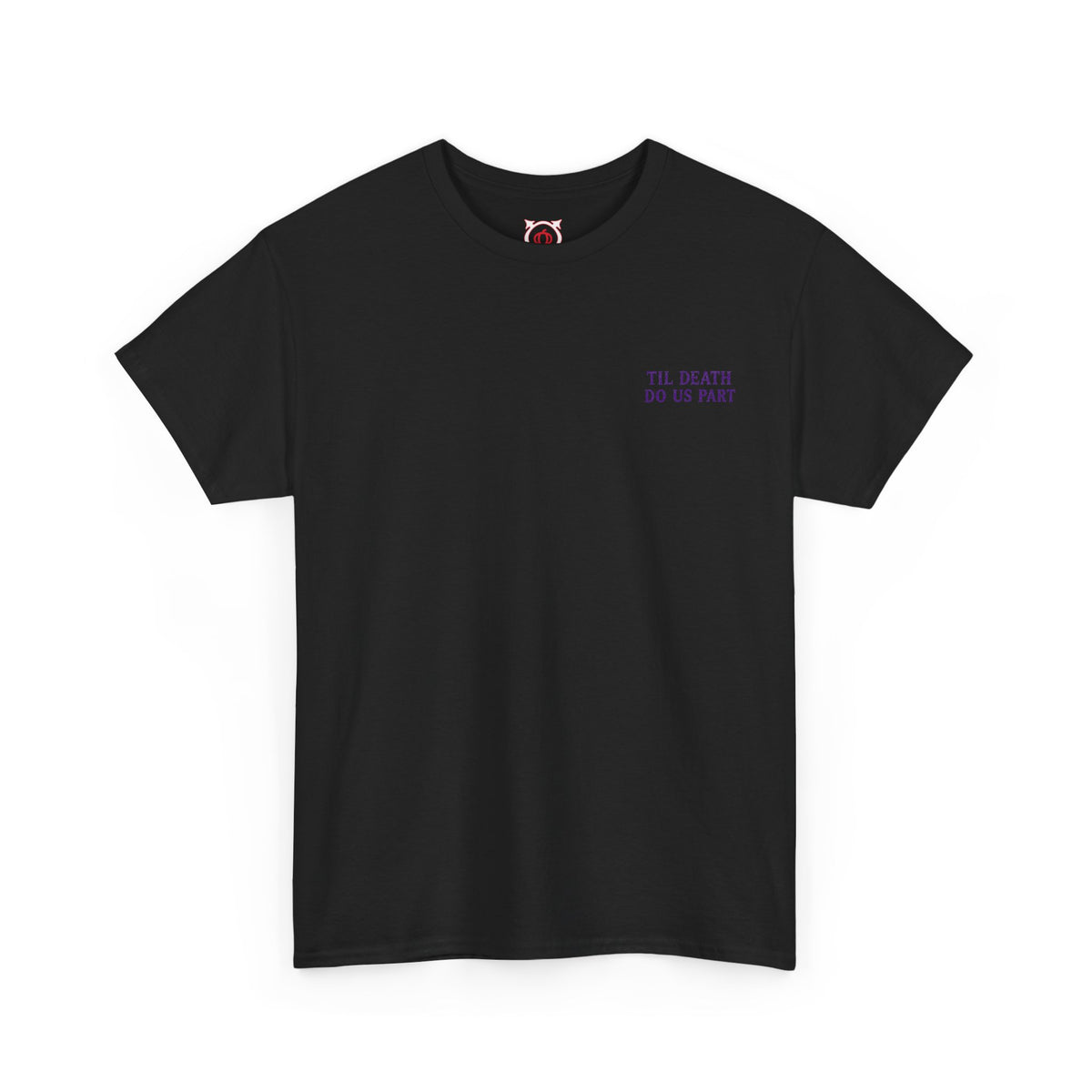 Til Death Grim Reaper T-Shirt in Black — front view