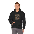 Even Angels Hoodie in Black — model view
