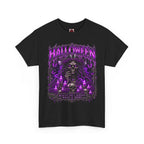 Beautiful Deception Skeleton T-Shirt in Black — front view