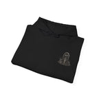 RIP Tombstone Hoodie in Black — folded view