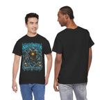 Drown Your Fears Deep Sea T-Shirt in Black — model view