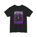 No Souls Just Shadows Grim Reaper T-Shirt in Black — back view