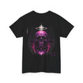 Death Is Salvation Skull T-Shirt in Black — back view