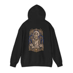 Vigil Hoodie in Black — back view