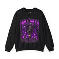 Beautiful Deception Skeleton Sweatshirt in Black — front view