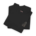 RIP Tombstone T-Shirt in Black — folded view