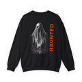 Haunted Ghost Sweatshirt in Black — back view