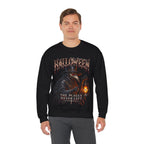 Last Lantern Plague Doctor Sweatshirt in Black — model view