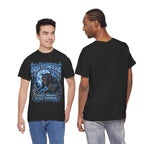 Full Moon Terror Werewolf T-Shirt in Black — model view