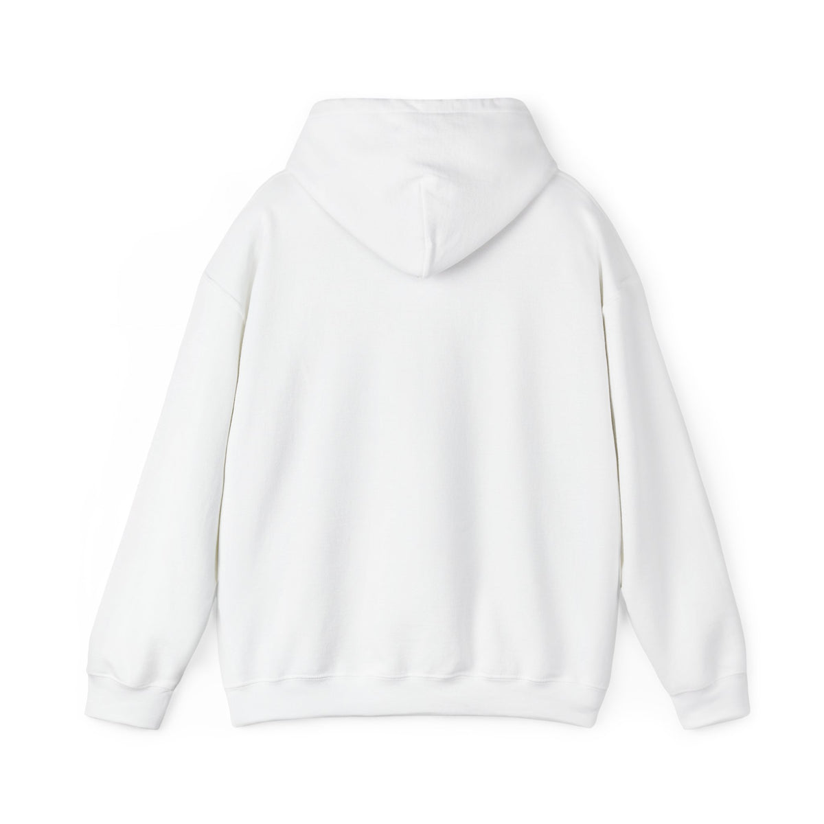 Plague Watch Plague Doctor Hoodie in White — back view