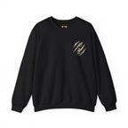 Beneath the Surface Skull Sweatshirt in Black — front view