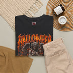 Not All Angels T-Shirt in Black — folded view