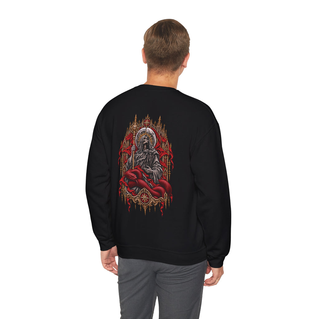 Reaper Sweatshirt in Black — model view