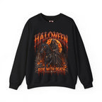 Ride with Death Grim Reaper Sweatshirt in Black — front view