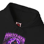 Haunted Home Hoodie in Black — front view