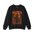 Never Forgotten Scarecrow Sweatshirt in Black — front view