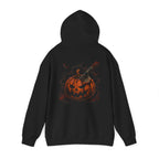 Carve Your Destiny Pumpkin Hoodie in Black — back view