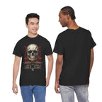 Skull Temple T-Shirt in Black — model view