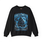 Lost Souls Ghost Ship Sweatshirt in Black — front view