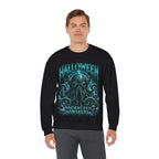 Ancient Awakening Tentacle Creature Sweatshirt in Black — model view