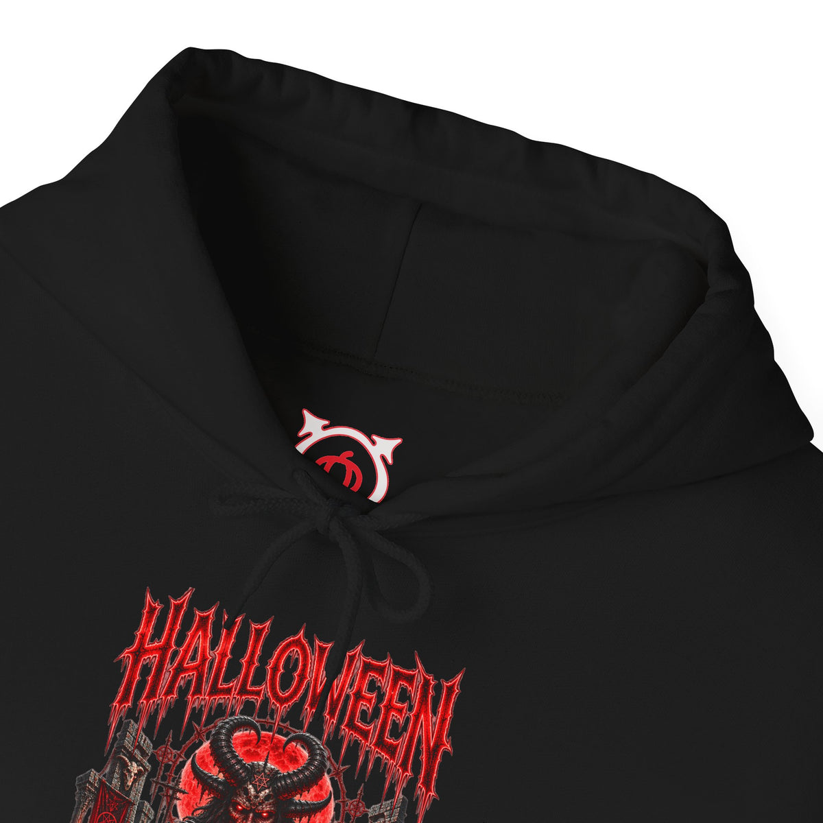 The Ritual Occult Hoodie in Black — front view