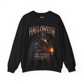Last Lantern Plague Doctor Sweatshirt in Black — front view
