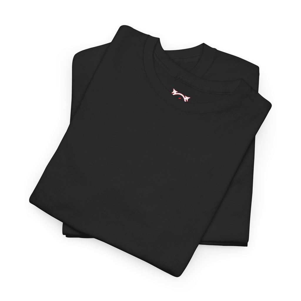 Play Nice Pumpkin T-Shirt in Black — folded view