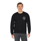 Beneath the Surface Skull Sweatshirt in Black — model view