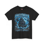 Lost Souls Ghost Ship T-Shirt in Black — front view