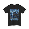 Full Moon Terror Werewolf T-Shirt in Black — front view