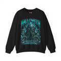 Ancient Awakening Tentacle Creature Sweatshirt in Black — front view