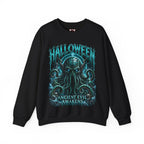 Ancient Awakening Tentacle Creature Sweatshirt in Black — front view