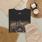 Even Angels T-Shirt in Black — folded view