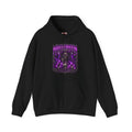 Beautiful Deception Skeleton Hoodie in Black — front view
