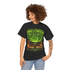 Magic Has a Price Cauldron T-Shirt in Black — model view