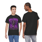 Beautiful Deception Skeleton T-Shirt in Black — model view