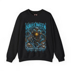 Drown Your Fears Deep Sea Sweatshirt in Black — front view