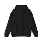 Still Reaching Zombie Hand Hoodie in Black — back view